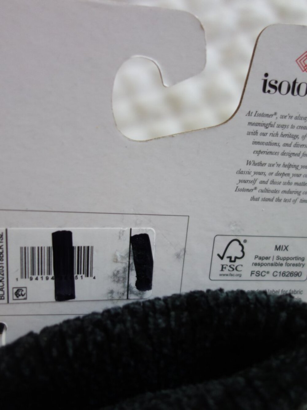 NWT $50 Two Pairs of Black Isotoner Gloves – One Size - Picture 5 of 5